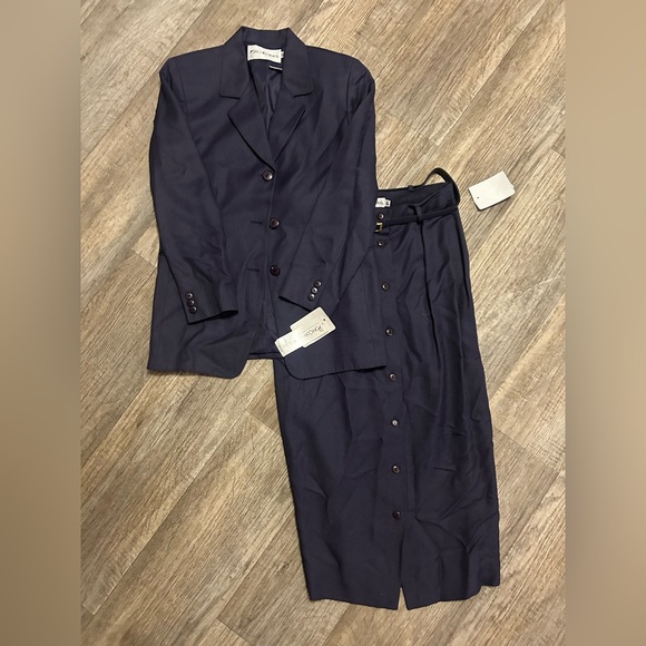 JH Collectibles Dresses & Skirts - JH Collectibles Dark Navy Two-Piece Skirt Set